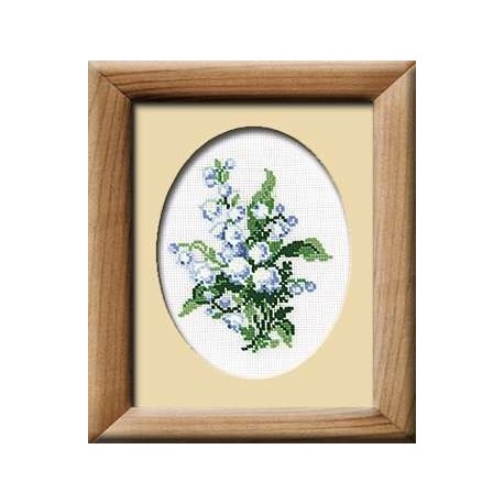 Lily of the Valley - Cross Stitch Kit from RIOLIS Ref. no.:241