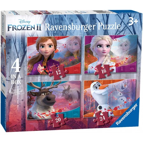 Puzzle 4in1 Frozen II - RAVENSBURGER dėlionė
