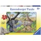 Puzzle 60 Safari Animals - RAVENSBURGER dėlionė