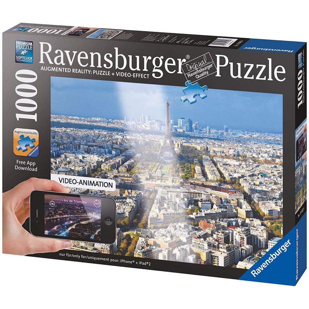Ravensburger Paris Puzzle 1000 Pieces Multicolor