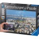 Augmented Reality Above The Roofs Of Paris Puzzle - 1000 Piece