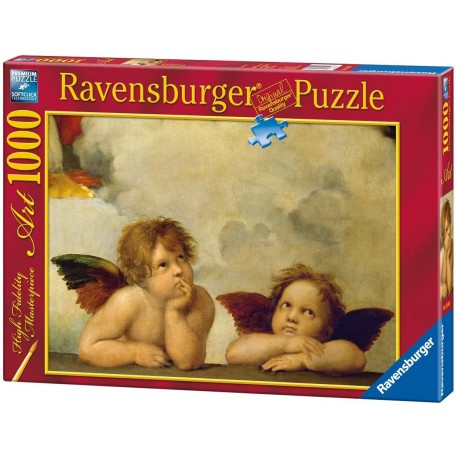 Puzzle Art 1000 CHERUBINI (Raffaello) - RAVENSBURGER dėlionė