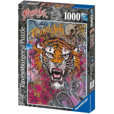 Puzzle 1000 Miami Ink - RAVENSBURGER dėlionė