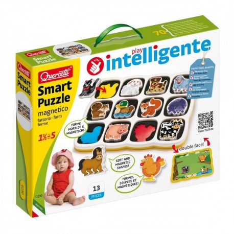 Smart Puzzle Magnetico - Edukacinis Žaislas