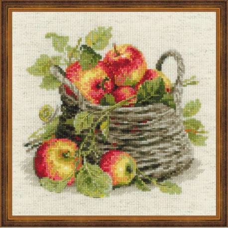 Ripe Apples - Cross Stitch Kit from RIOLIS Ref. no.:1450