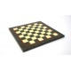 Solid Brass Chess Set with Luxurious Erable Wood game Board