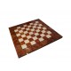LARGE and Extremely Luxurious Chess Set with Elm Wood Game Board