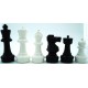 LAUKO ŠACHMATAI: didžiuliai tvirto plastiko šachmatai žaidimui lauke