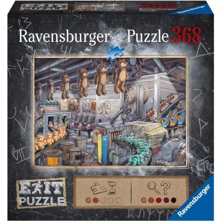 Puzzle Escape 368 The Toy Factory - RAVENSBURGER dėlionė