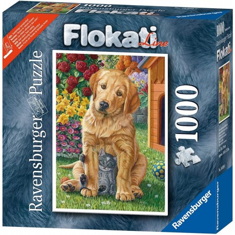 Puzzle 1000 Flokati Time to Cuddle