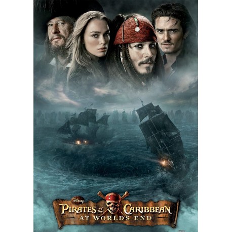 Puzzle 1000 Caribbean Pirates III by Ravensburger