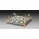 KAUBOJAI IR INDĖNAI: ypač prabangūs šachmatai iš Bronzos dengti tikru 24K auksu