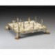 ANCIENT EGYPT: Luxurious Chess Set from Bronze finished using Real 24k Gold