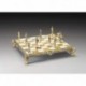 The Royal House - Henry II of England: Luxurious Chess Set finished using Real 24k Gold