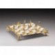 Louise XIV - The Sun King: Luxurious Chess Set From Bronze Finished Using Real 24k Gold