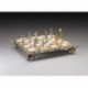 Napoleone French Emperor II: Luxurious Chess Set From Bronze Finished Using Real 24k Gold