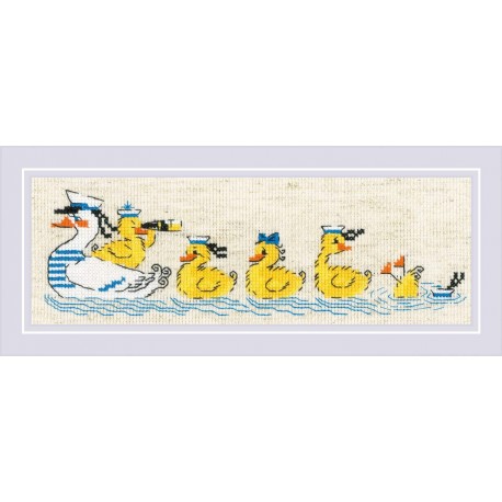 Over the Waves cross stitch kit by RIOLIS Ref. no.: 1865