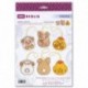 Bunny and Friends cross stitch kit by RIOLIS Ref. no.: 1860AC