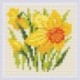 Yellow Narcissus Deimantinės Mozaikos rinkinys iš RIOLIS Nr.: AM0032