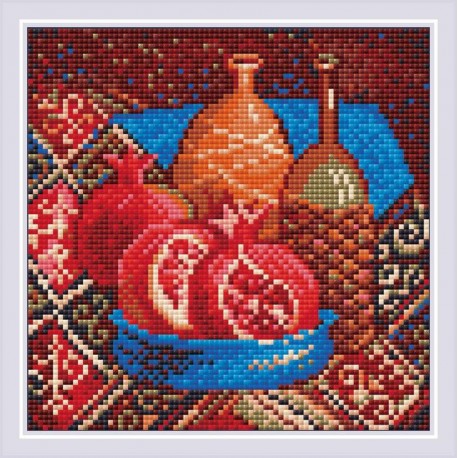 Pomegranates Deimantinės Mozaikos rinkinys iš RIOLIS Nr.: AM0033