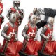 Chess Set With Crusaders