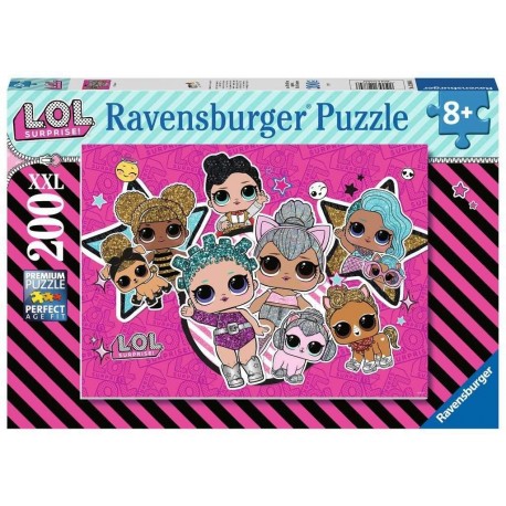 200 Puzzle: LOL Surprise! Girl Power - RAVENSBURGER dėlionė