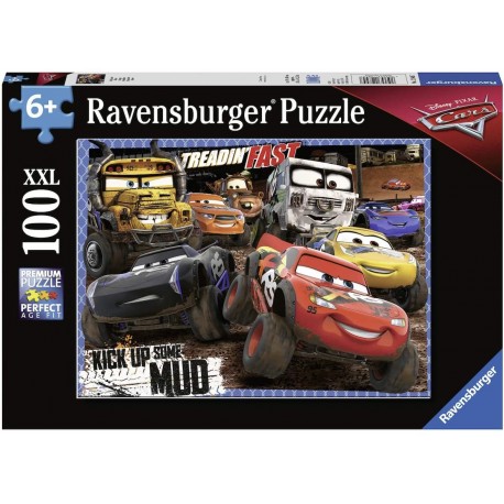Puzzle 100 Cars - RAVENSBURGER dėlionė