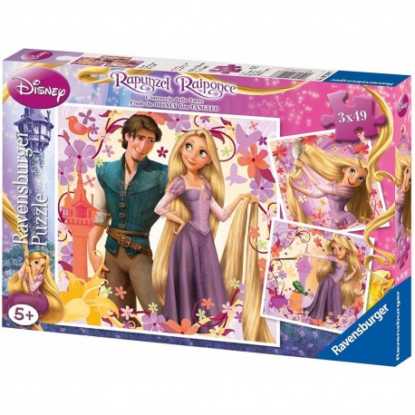 3 x 49 Classic Puzzle - Princess Rapunzel
