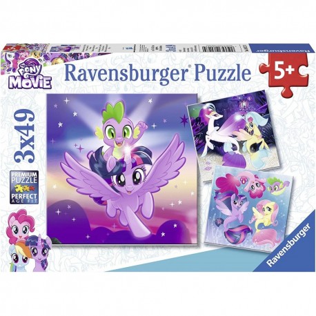 Puzzle 3X49 My Little Pony - RAVENSBURGER dėlionė