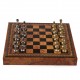 Beautiful Chess Pieces with Leatherlike MAP Chess Board N035