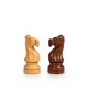 19X19CM SOLID WOOD MAGNETIC WOODEN CHESS SET WITH DRAWER + CHECKER SET