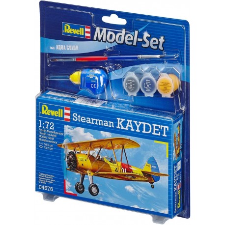 Model Set Stearman Kaydet - PLASTIKINIS modeliavimo rinkinys