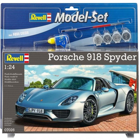 Model Set Porsche 918 Spyder - Plastic Modelling Kit By Revell