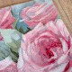 Pale Pink Roses SLETI928 - Cross Stitch Kit