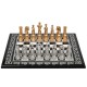 Prabangūs Metaliniai Šachmatai