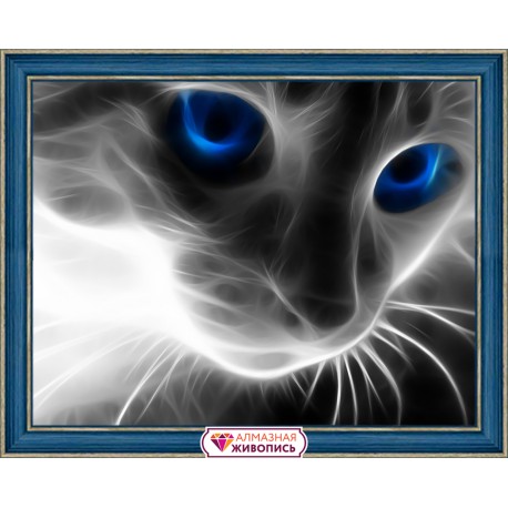 Diamond painting Cats Eye AZ-1232 Size: 30х40