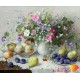 Diamond painting Flower & Fruit Still Life AZ-1196 Size: 60х50