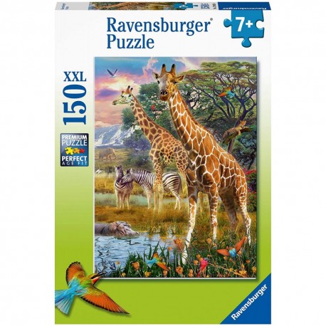 Giraffes in Africa 150 Piece Puzzle - RAVENSBURGER dėlionė
