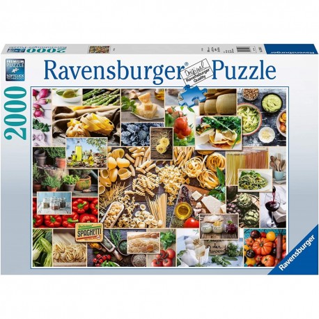 Food Collage 2000 Piece Puzzle