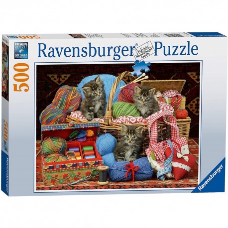 Knitters Delight 500 Piece Puzzle - RAVENSBURGER dėlionė