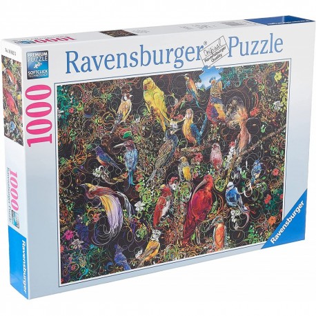 Puzzle 1000 Birds of Art - RAVENSBURGER dėlionė