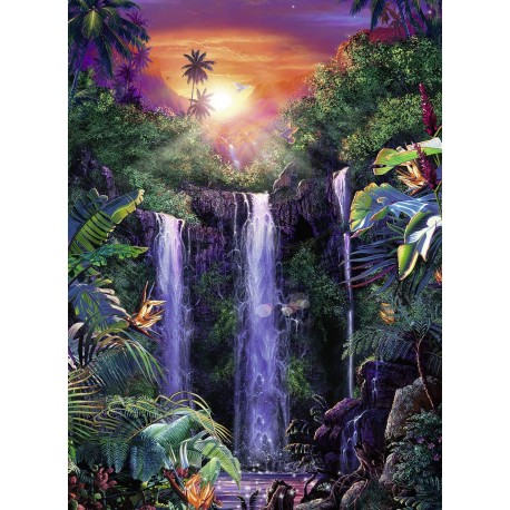 Magical waterfall 500 Piece Puzzle