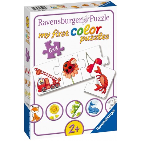My First Color Puzzle - 6 x 4 - RAVENSBURGER dėlionė