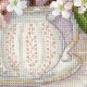 Cross Stitch Kit "Cherry Blossom" - RIOLIS Premium 100/034 (40x30 cm)