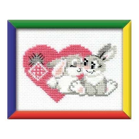 You are my sweetheart - Cross Stitch Kit from RIOLIS Ref. no.:HB016