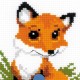 Little Fox - Cross Stitch Kit from RIOLIS Ref. no.:HB156