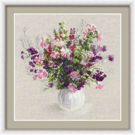 Summer Bouquet - Cross Stitch Kit from RIOLIS Ref. no.:1010
