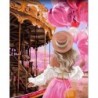 Paint by number kit: Fabulous merry-go-round 40x50 cm J057