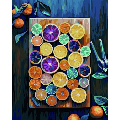 Paint by number kit: Fruit Mix 40x50 cm T307