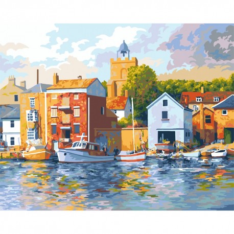 Paint by number kit: Wivenhoe UK 40x50 cm T197